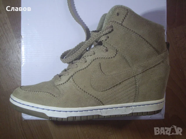 Nike SB Zoom - дамски велурени спортни обувки, снимка 2 - Дамски боти - 51377448