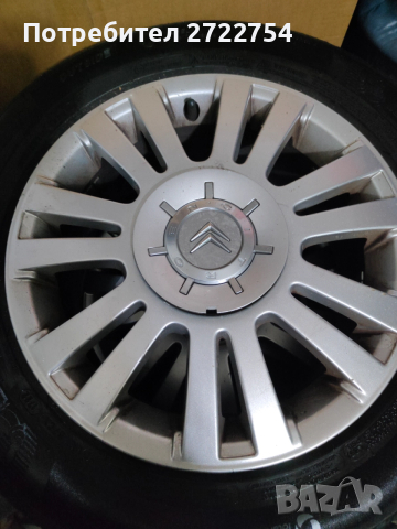Оригинални джанти Citroen 16'' и гуми MICHELIN 215/55/16