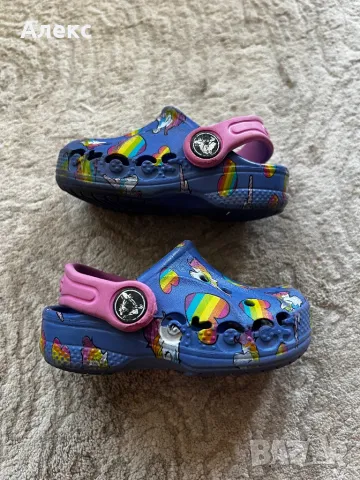 Crocs Baya Printed Clog Lapis Multi 20-21, снимка 5 - Детски сандали и чехли - 46989907