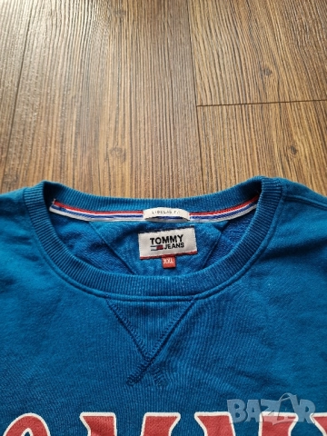 Страхотнен мъжки суитчър TOMMY HILFIGER размер 2XL , снимка 4 - Суичъри - 52327507