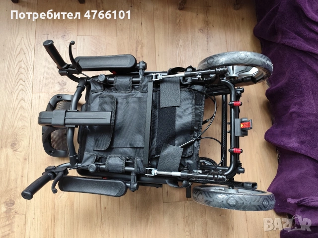 Сгъваема инвалидна количка , снимка 5 - Инвалидни колички - 53843971
