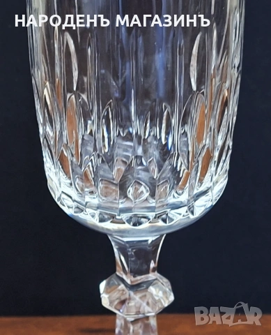 ZWIESEL - GERMANY - Кристални чаши сервиз вино чаши ракия шампанско кристал 11 чаши , снимка 7 - Други ценни предмети - 53801457