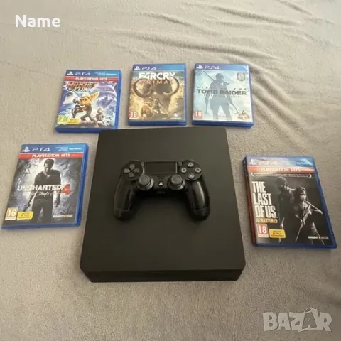 Sony Playstation 4 1TB с 5 Игри, снимка 1