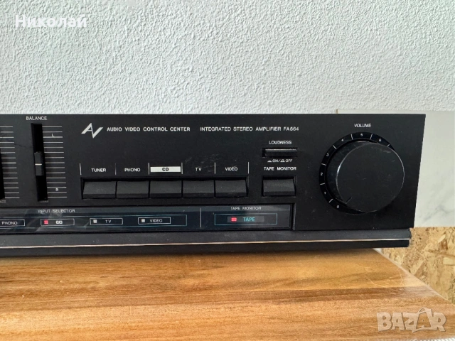 PHILIPS  FA564 -ЯПОНСКИ УСИЛВАТЕЛ , снимка 3 - Ресийвъри, усилватели, смесителни пултове - 53490166