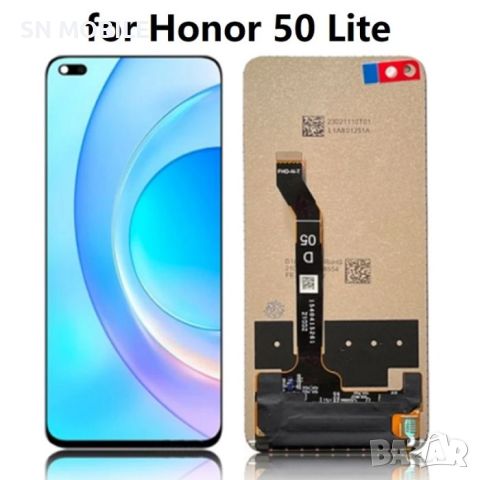 Дисплей за Honor 50 Lite / Huawei Nova 8i / Honor X20 / NTN, NEN оригинал, снимка 1 - Резервни части за телефони - 46271005