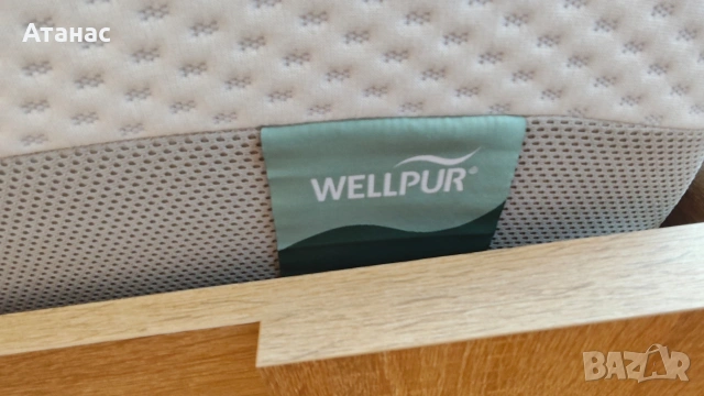 Перфектна спалня Yusk с матрак Welpur 140х200, снимка 3 - Спални и легла - 53842614