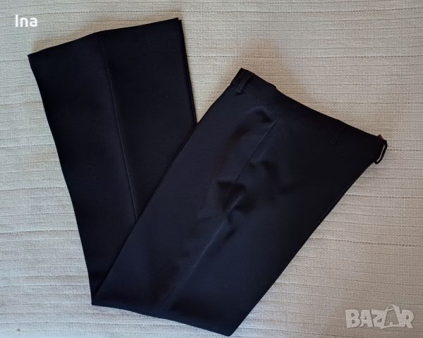 НОВ черен панталон С/М размер, снимка 1 - Панталони - 46062058