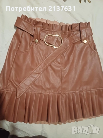 ДАМСКА КОЖЕНА ПОЛА - Размер XS