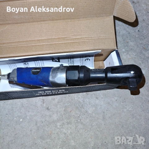 Тресчотка пневматична 1/2" RRPT ARW-1000, 61Nm, Rapter, снимка 2 - Други машини и части - 54132250