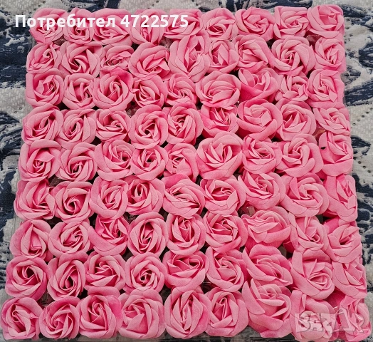 Сапунены рози. Рози от сапун, снимка 3 - Подаръци за жени - 53453151