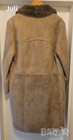 Кожено палто, снимка 3 - Палта, манта - 53439506