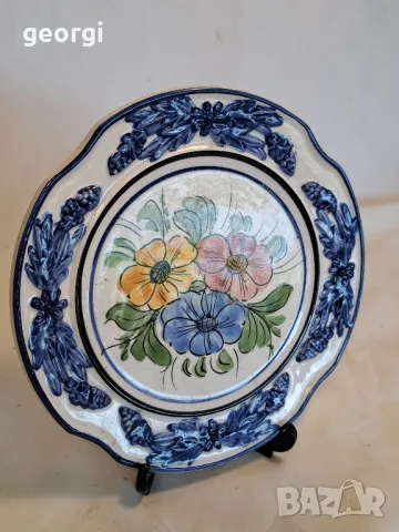 декоративна керамична чиния за стена 25/2, снимка 2 - Декорация за дома - 50035441