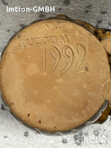 Авторска керамична чаша с дяволче FUODZIA Словения, снимка 4 - Антикварни и старинни предмети - 53364958