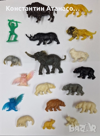 Стари Български фигурки на животни 