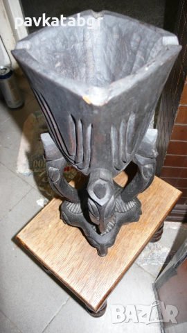 Африкански пепелник, снимка 5 - Антикварни и старинни предмети - 53069144