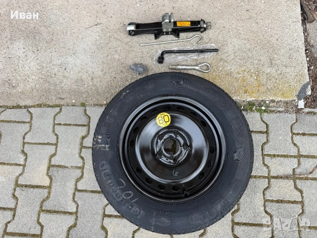 НОВ Оригинален Комплект 16" ПАТЕРИЦА/КРИК/КУКА 5х114,3 за -NISSAN-