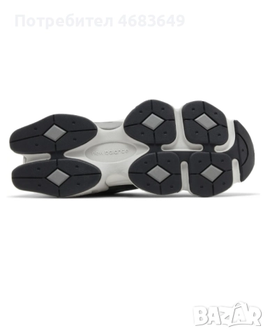 New Balance 9060 Dark Grey, снимка 6 - Спортни обувки - 52802392
