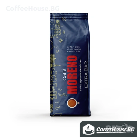 Италианско кафе на зърна за еспресо - Caffe Moreno Extra Bar, 1 кг