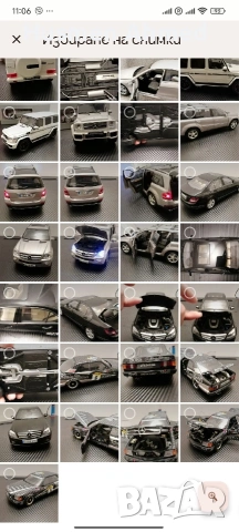 Мерцедес модели мащаб 1:18 Mercedes, снимка 18 - Колекции - 53884082
