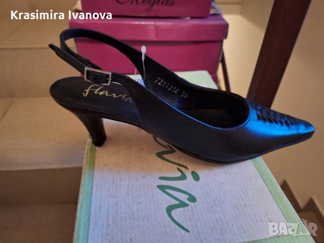 нови обувки естествена кожа , снимка 2 - Дамски ежедневни обувки - 54209797