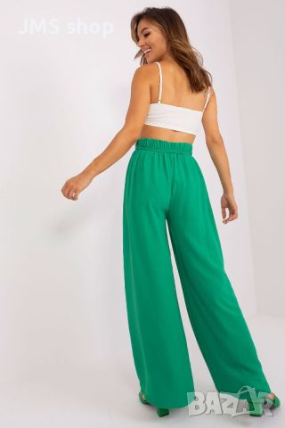Дамски летен панталон с широки крачоли и връзване на талията, 3цвята , снимка 8 - Панталони - 45904017