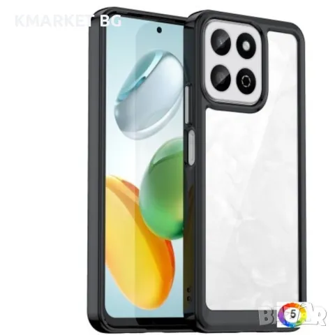 Honor 200 Smart 5G Силиконов Калъф Transparent TPU и Протектор, снимка 1 - Калъфи, кейсове - 47730583