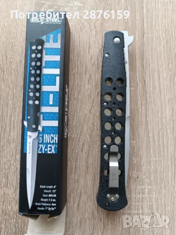 Cold Steel Ti Lite 6 Спешно, снимка 3 - Ножове - 49154745