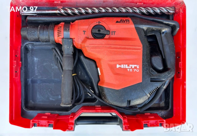 Hilti TE 70-AVR - Комбиниран перфоратор 1800W 11.5J, снимка 2 - Перфоратори - 53699755