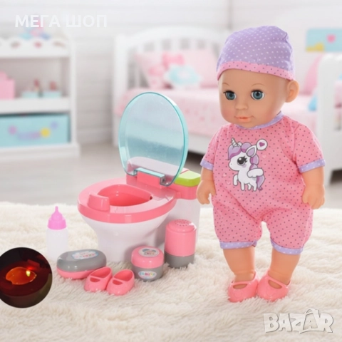 Пишкащо бебе с пееща тоалетна Tutu Love – Забава и урок за малките, снимка 4 - Кукли - 52920548