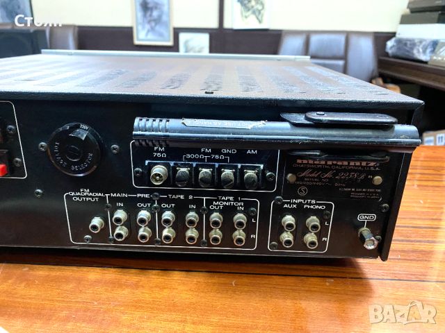 Vintage ресийвър Marantz, снимка 10 - Ресийвъри, усилватели, смесителни пултове - 46068064