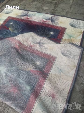 Голям цветен килим, снимка 2 - Килими - 46396177