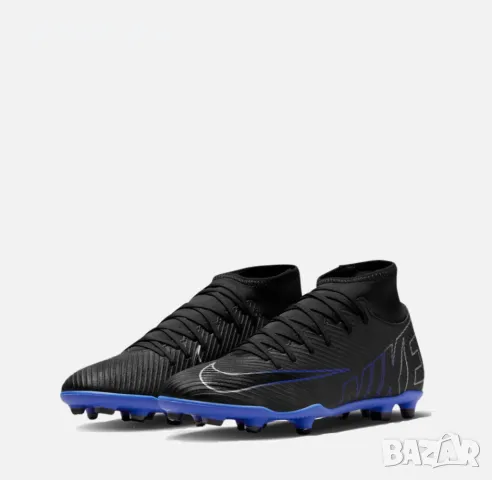 НАМАЛЕНИЕ !!!  Футболни обувки калеври Nike Superfly 9 Club FG/MG Blue DJ5961-040, снимка 4 - Футбол - 47185970