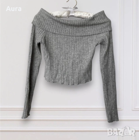 Bershka Off the shoulder croptop