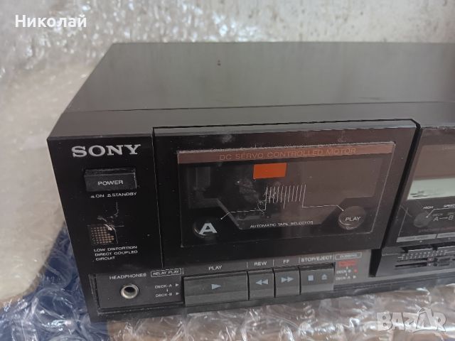 Касетен дек SONY , снимка 1 - Декове - 45237831