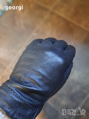 мъжки ръкавици от естествена кожа 30/6, снимка 7 - Ръкавици - 52797689