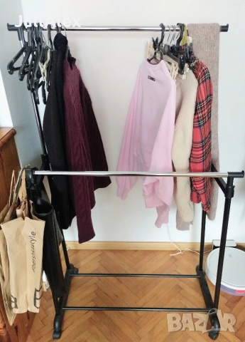 Мебели- спалня, шкаф, закачалка , снимка 6 - Други стоки за дома - 53450982