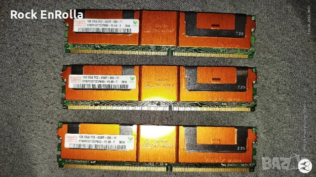 Hynix 1GB PC2-5300 DDR2-667MHz ECC , снимка 1 - RAM памет - 49290313