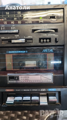 Касетофон TENSAI, снимка 7 - Радиокасетофони, транзистори - 52414866