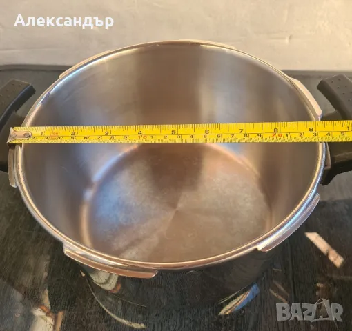 Тенджера под налягане от Fissler stainless , снимка 4 - Съдове за готвене - 47645819