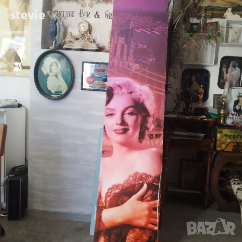 Двустранен параван с Мерилин Монро, снимка 5 - Паравани - 50777611