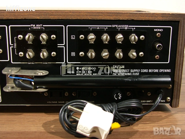 Ресивър  Kenwood kr-4140 , снимка 9 - Ресийвъри, усилватели, смесителни пултове - 54041072