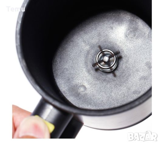 Саморазбъркваща се  термо чаша за капучино кафе чай или горещ шоколад. Работи с 2 AA батерии (не са , снимка 7 - Чаши - 45697084