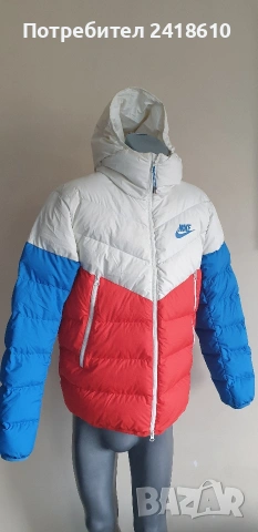 Nike Windrunner Down Mens Jacket Size M ОРИГИНАЛ! Зимно пухено Яке!, снимка 5 - Якета - 53877225