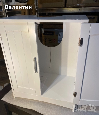 Шкаф за баня от MDF, снимка 4 - Шкафове - 52583442