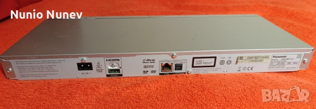 Блу рей плейър Panasonic DMP - BDT 131 с подарък blu ray player, снимка 3 - Плейъри, домашно кино, прожектори - 40445611