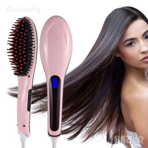 Fast Hair Straightener 906 ЧЕТКА ЗА ИЗПРАВЯНЕ И СУШЕНЕ НА КОСА, снимка 7 - Други - 45753403