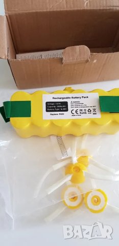 Батерия за прахосмукачка Irobot Roomba 500 series 14.4V 5000mAh Ni-Mh , снимка 3 - Прахосмукачки - 49026927