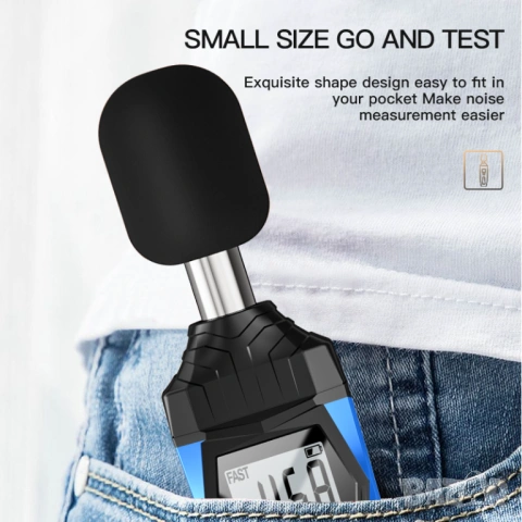 Mestek SL720 шумомер, снимка 2 - Друга електроника - 53698055