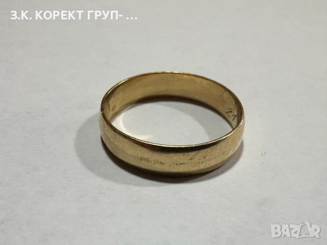 Златен пръстен 14к, 3,51гр