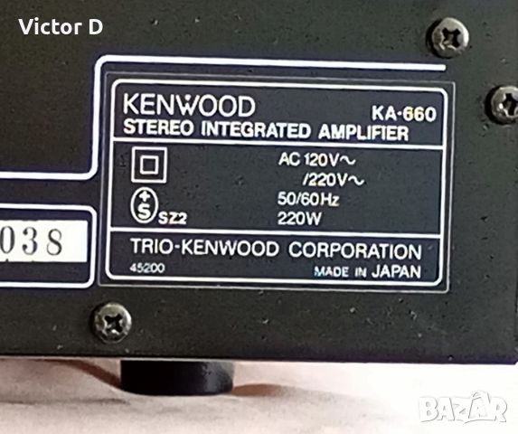 KENWOOD KA-660 - Усилвател , снимка 12 - Ресийвъри, усилватели, смесителни пултове - 46364673